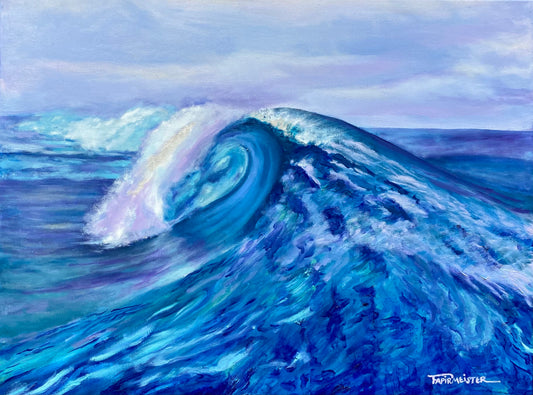 Sara Papirmeister Ocean Art Oil Painting