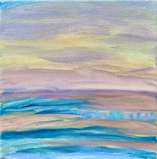 Sara Papirmeister Ocean Art Oil Painting
